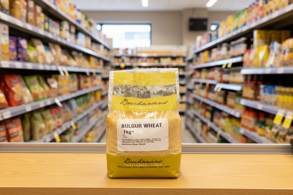 6 x Buchanans Bulgur Wheat 1Kg