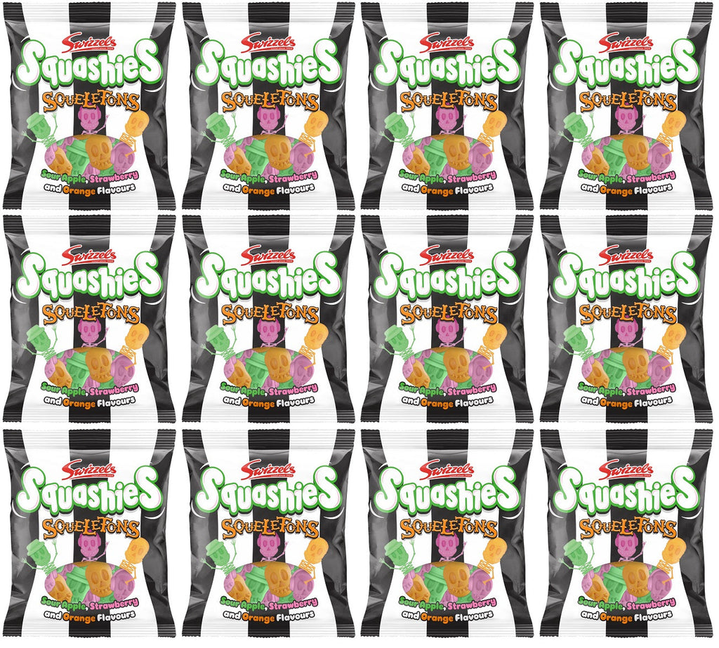 12 x Squashies Squeletons - 120GM