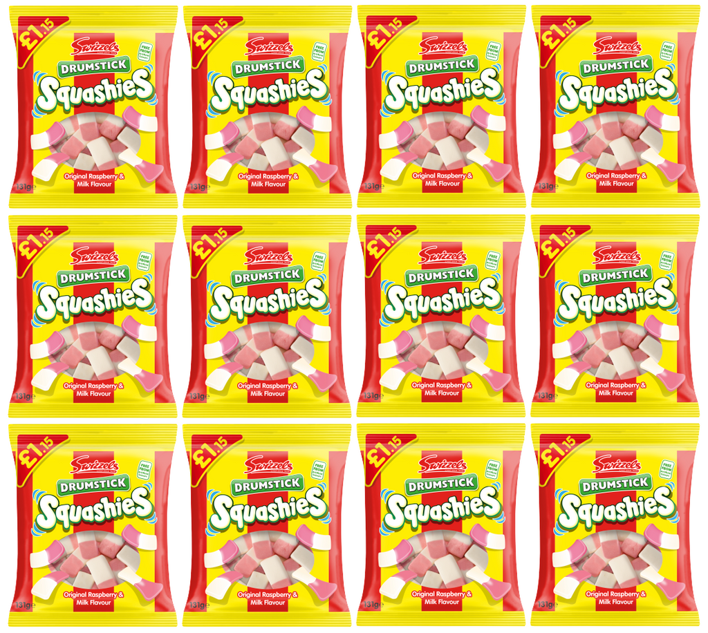 12 x Swizzels Squashies Original 120G