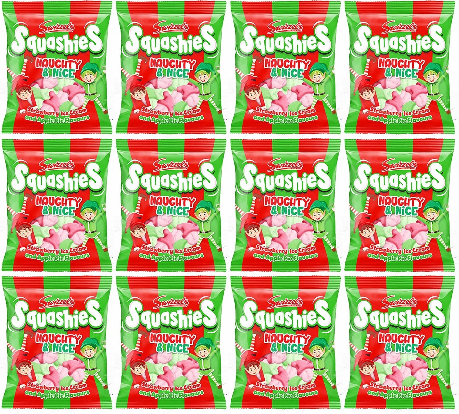 12 x Squashies Naughty & Nice - 120GM