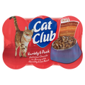 4 x Cat Club Chunks In Gravy Variety Pack 6 X 400G