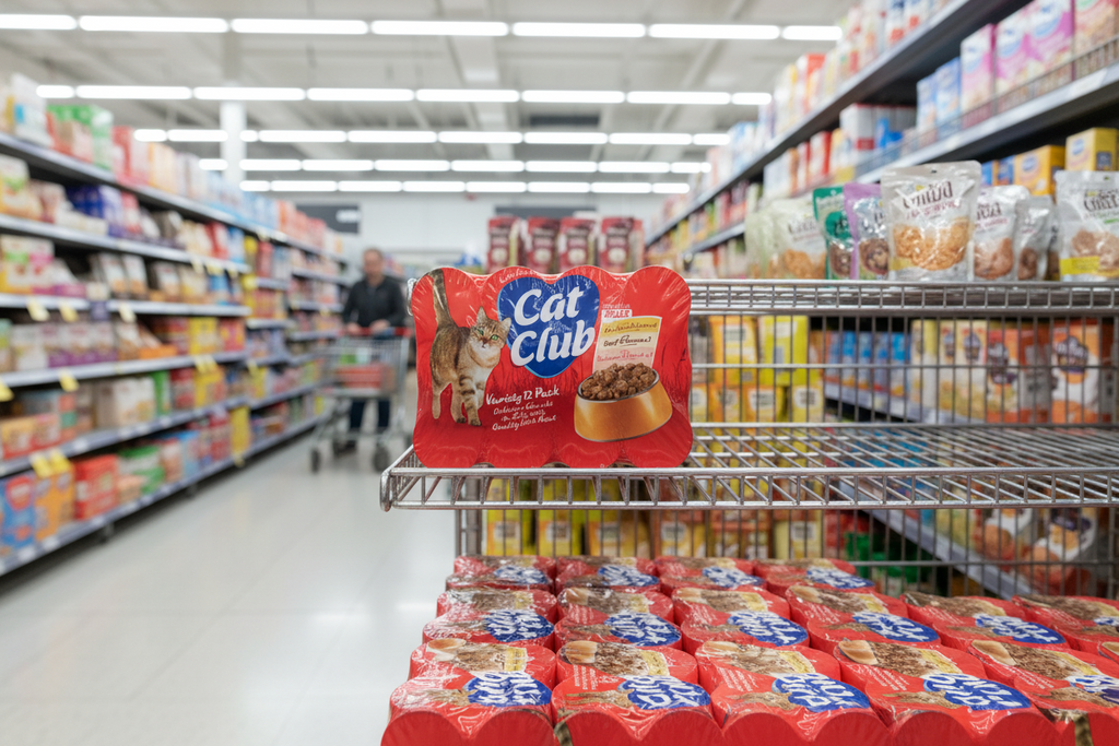 Cat Club Variety Chunks In Jelly 12 Pack 12X395G