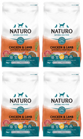 4 x Naturo Dry Adult Dog Chicken & Lamb - 2KG