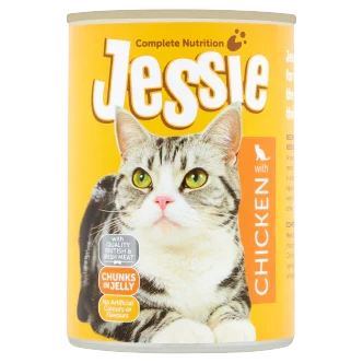 12 x Jessie Cat Chicken 400G