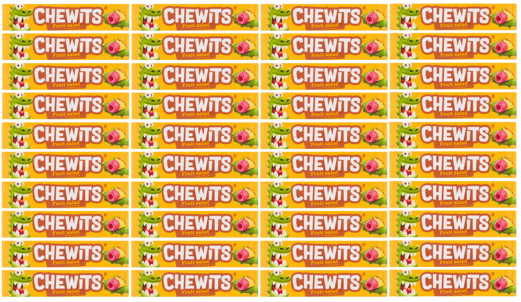 40 x Chewits Fruit Salad Stick