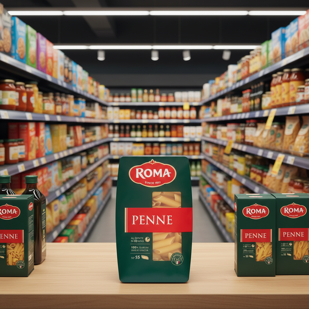 10 x Roma No 55 Penne 500G