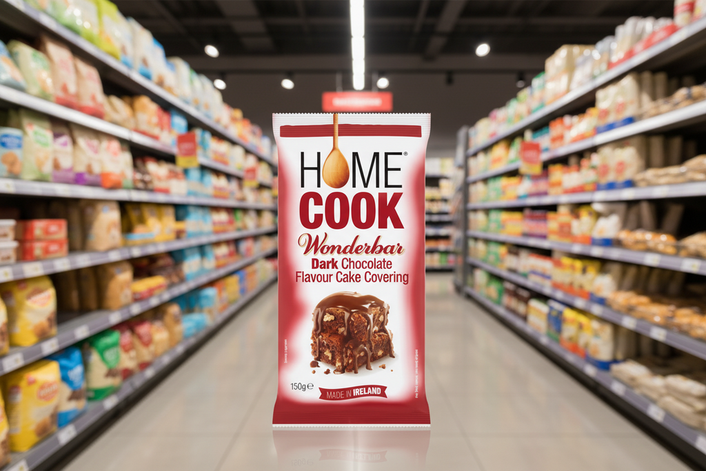 20 x Homecook Wonderbar Dark Chocolate Flavour Cake Covering 150G