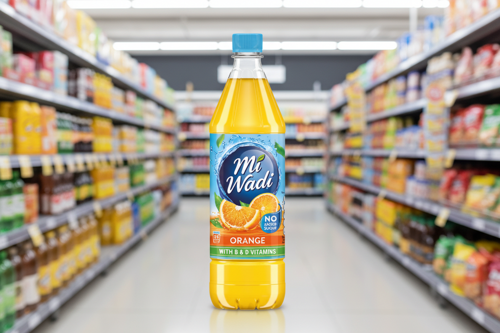 12 x Mi Wadi Orange Nas 1Ltr
