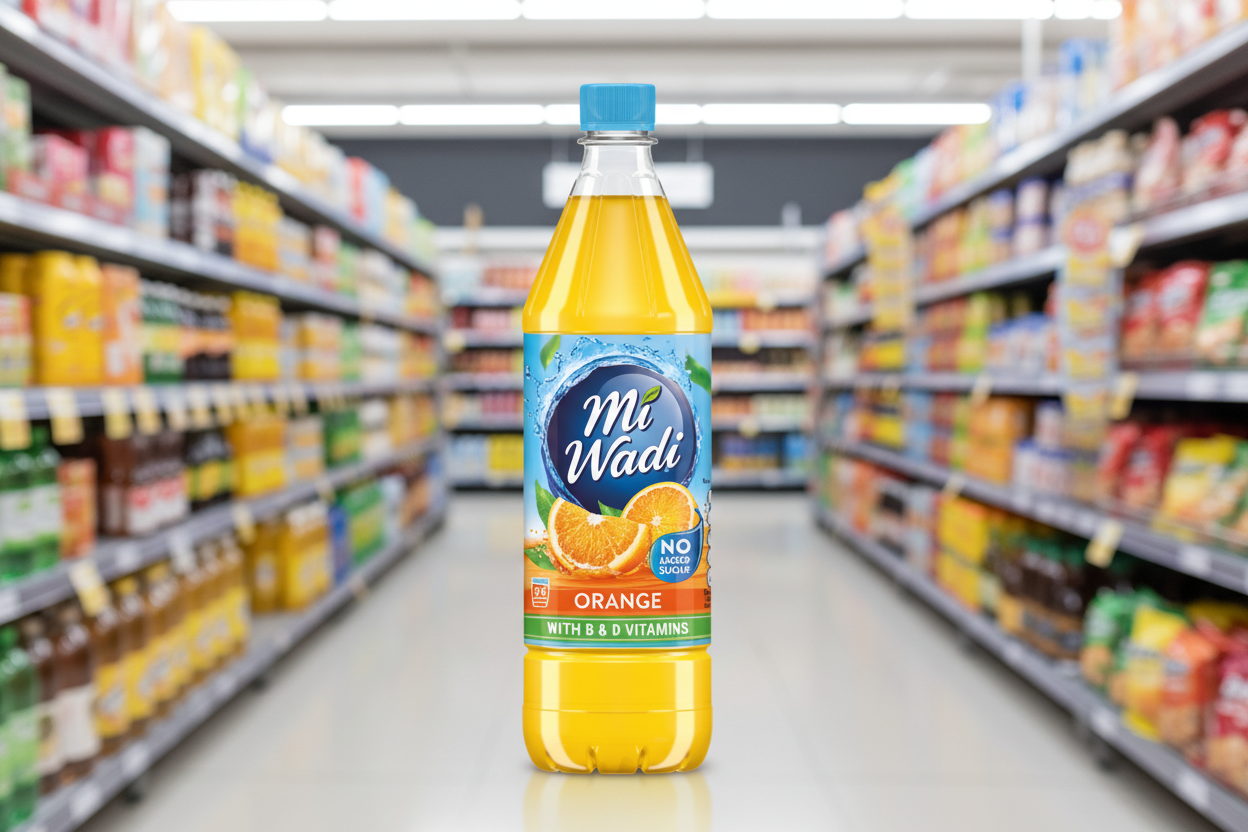 12 x Mi Wadi Orange Nas 1Ltr