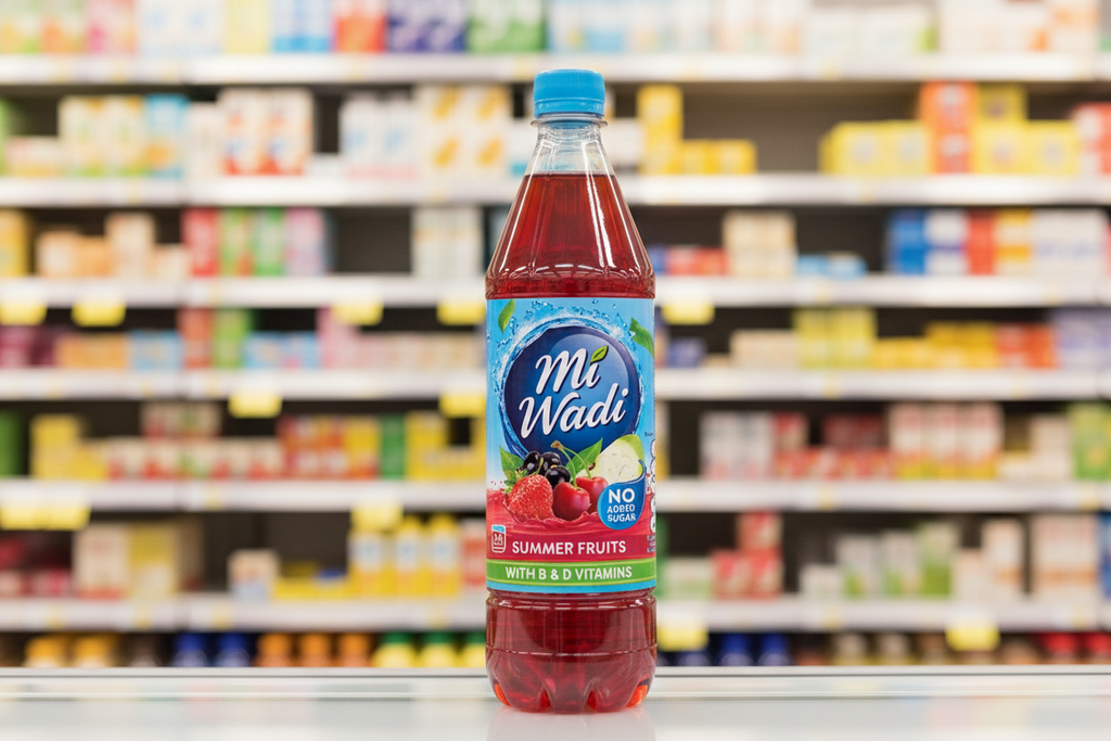 12 x Miwadi Summer Fruits 1L