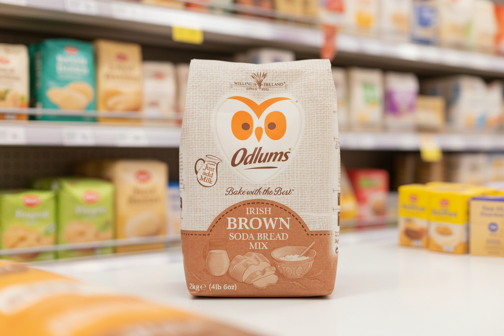 8 x Odlums Irish Brown Soda Bread Mix 2Kg