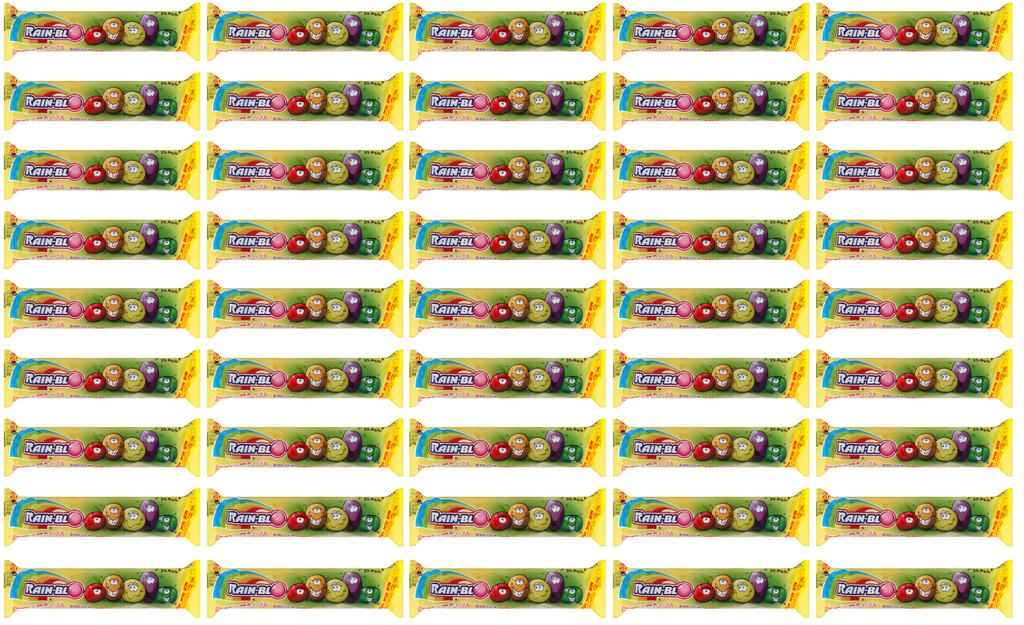 45 x Zed Bubblegum Rainblow