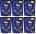 6 x Tilda Microwave Rice Pure Basmati  - 250G