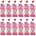 12 x Harpic Active Fresh Pink Blossom 750Ml