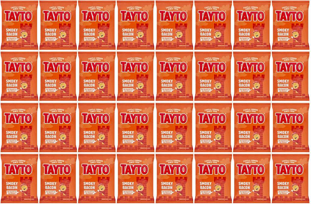 32 X Tayto Smoky Bacon 32.5G