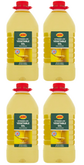 4 x Ktc Vegetable Oil 3 Litre