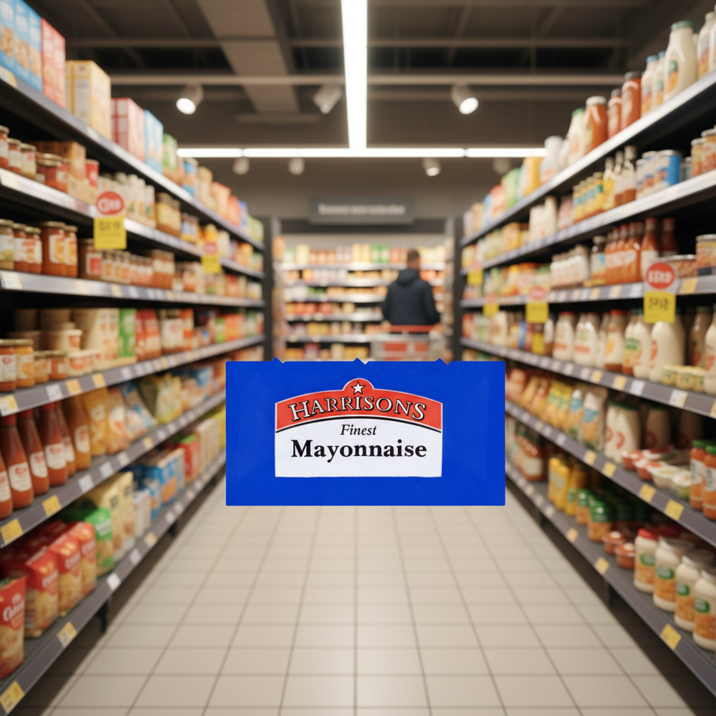 200 x Harrisons Finest Mayonnaise Sachets 200 X 10G