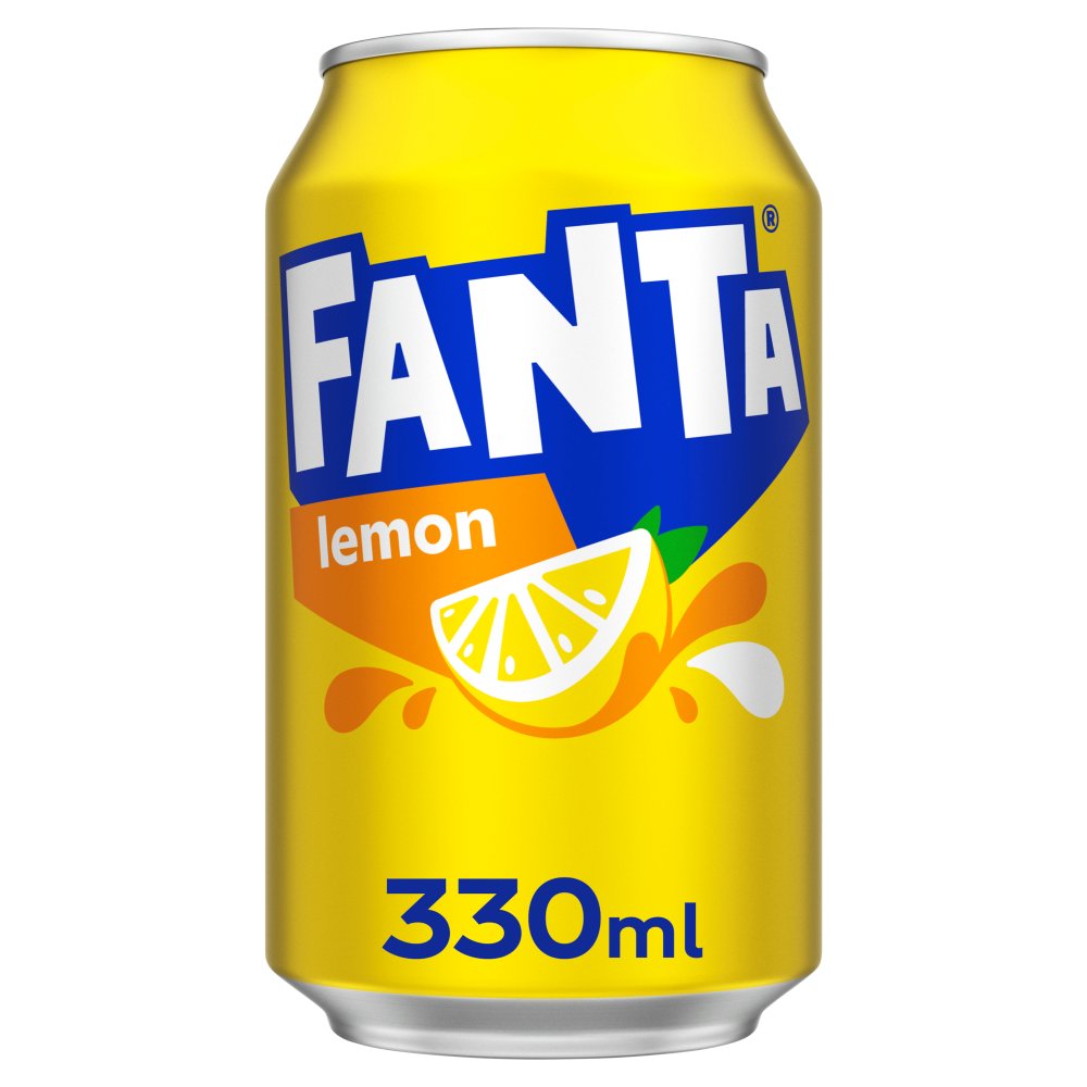 24 x Fanta Lemon 330Ml