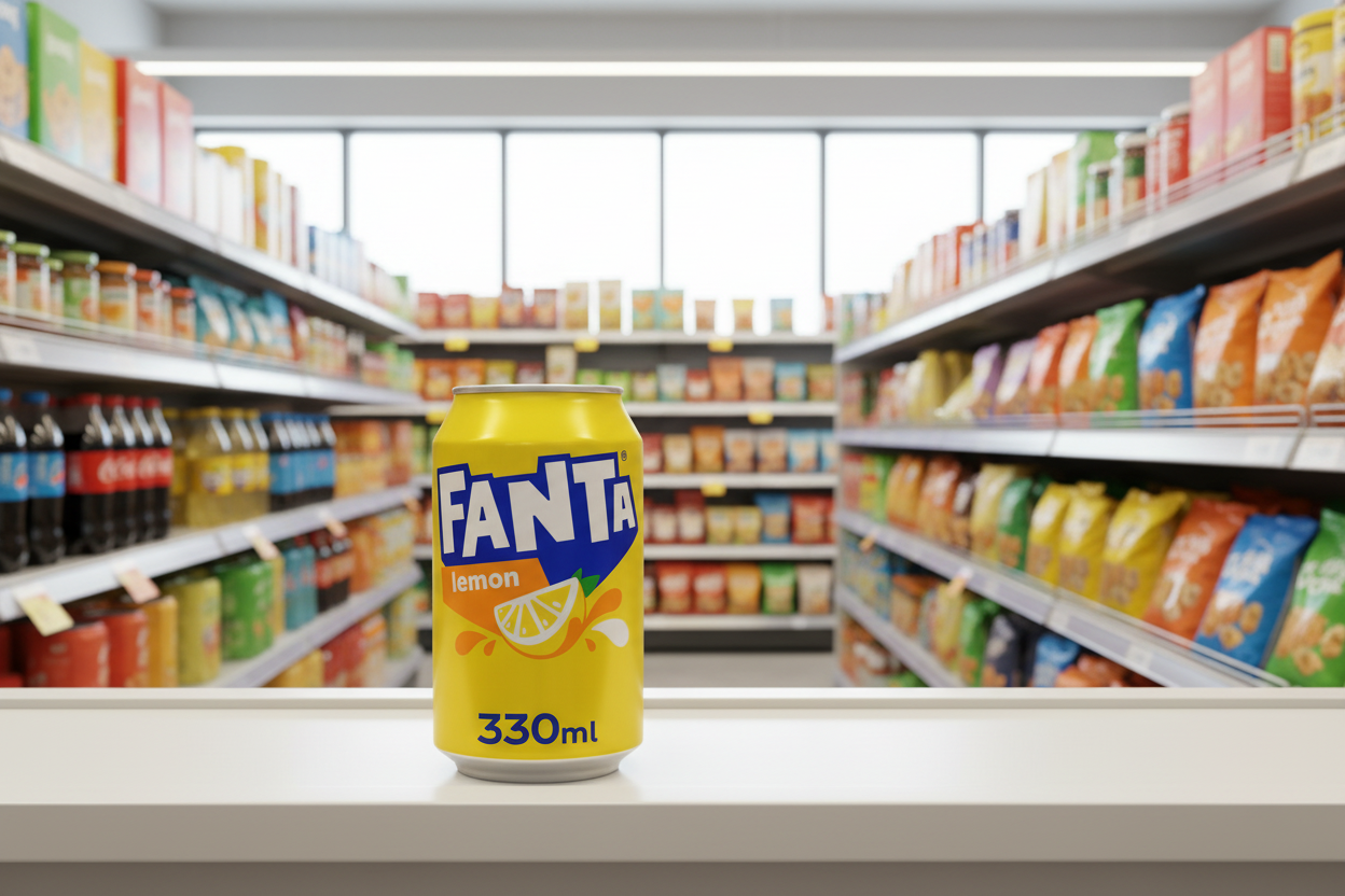 24 x Fanta Lemon 330Ml