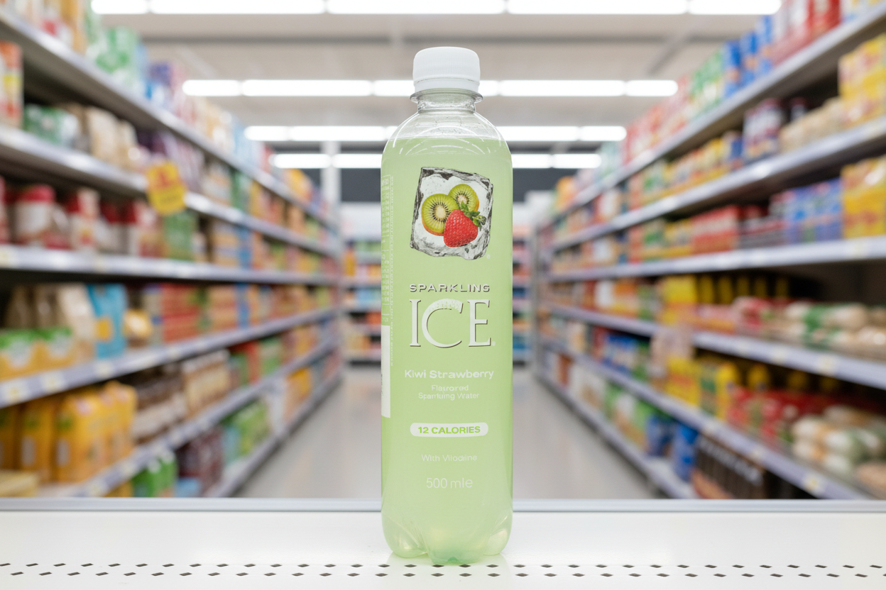 12 x Sparkling Ice Kiwi Strawberry 500Ml