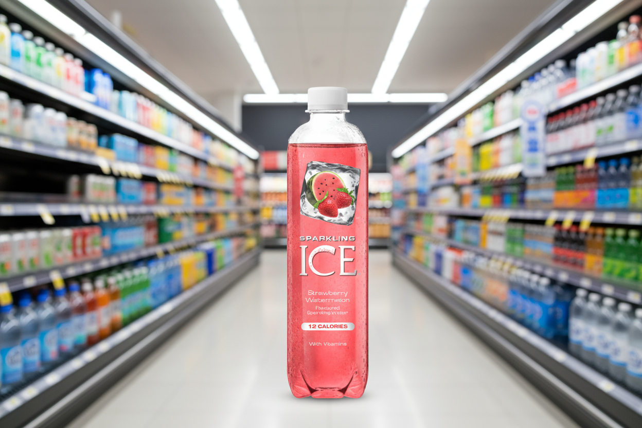 12 x Sparkling Ice Strawberry Watermelon - 500Ml