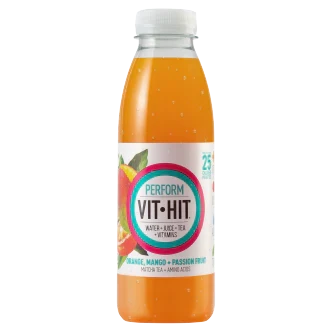 12 x Vit Hit Perform Orange Mango + Passion Fruit 500Ml