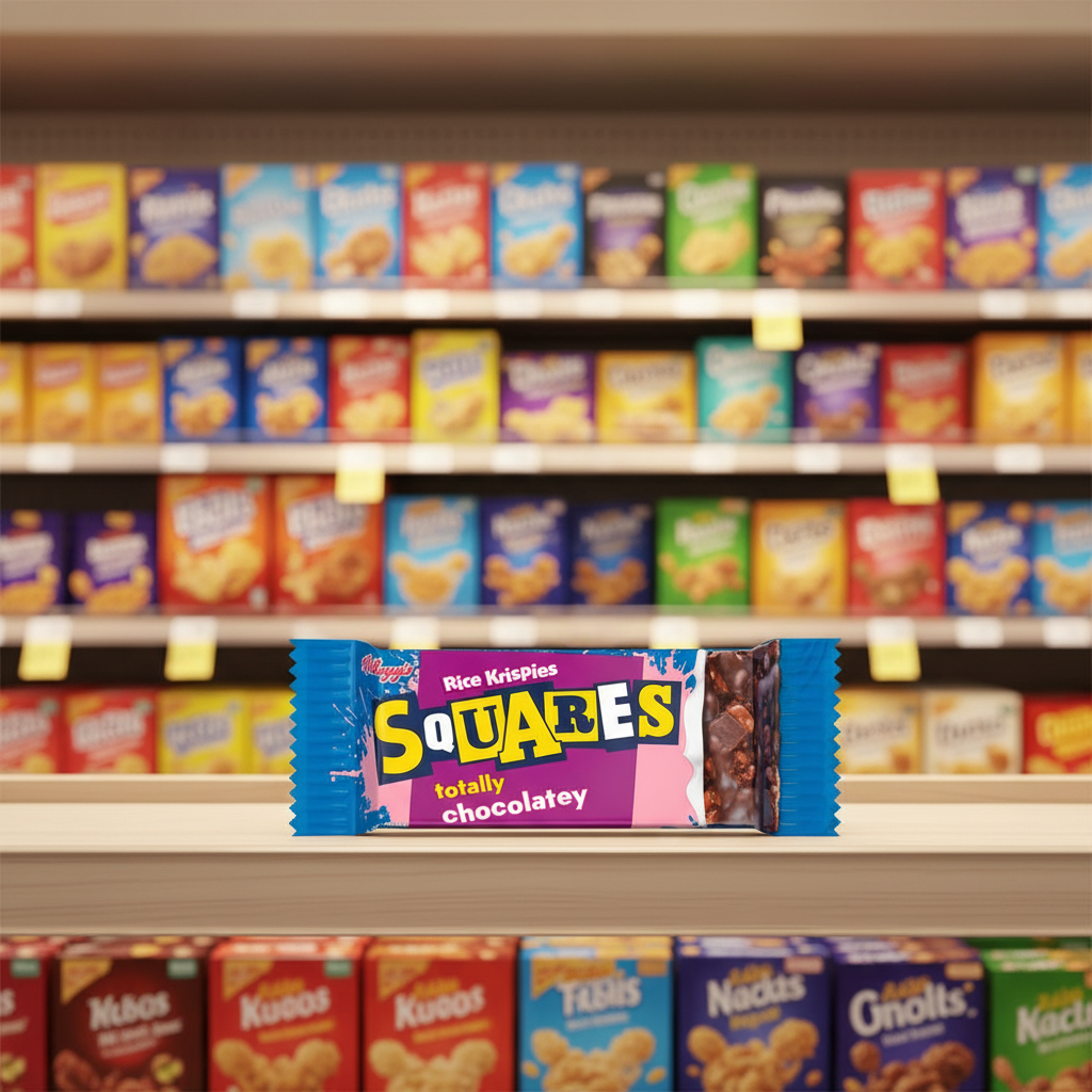 30 x Kellogg's Rice Krispies Squares Totally Chocolatey 36G