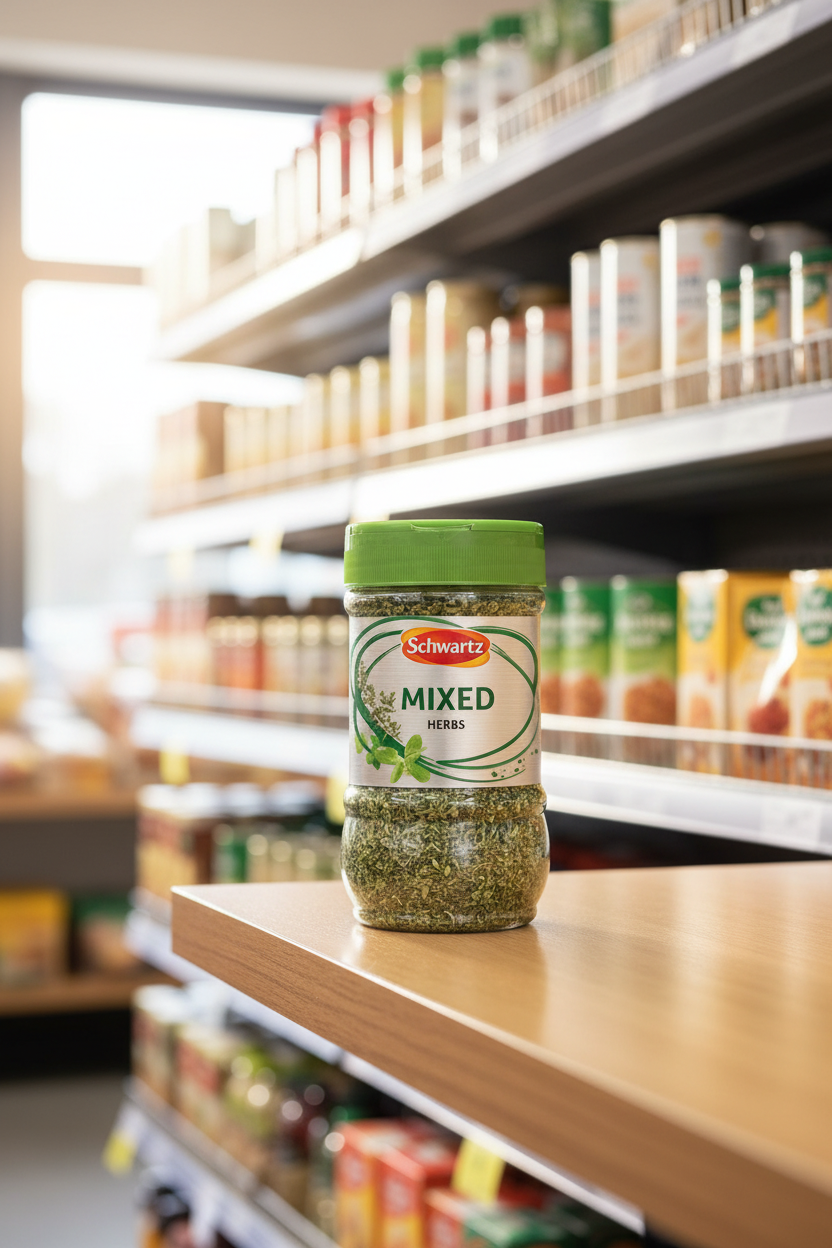 6 x Schwartz Mixed Herbs 100G