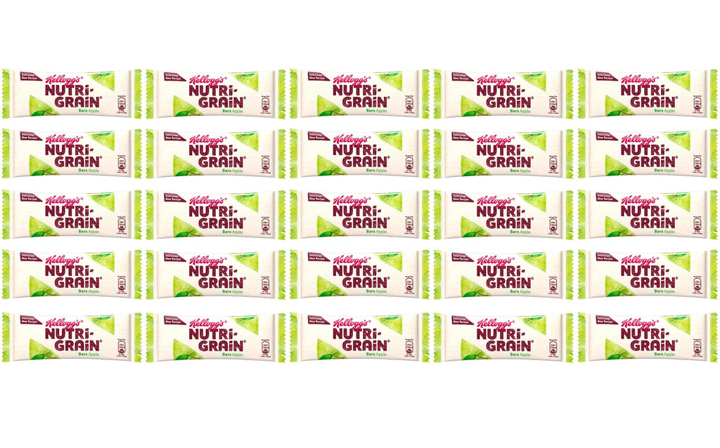 25 x Kellogg's Nutri-Grain Apple 37G
