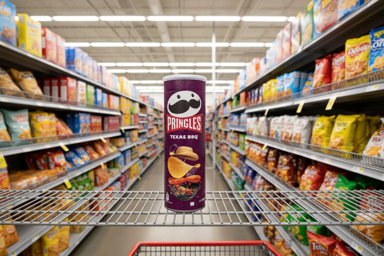 19 X Pringles BBQ 165G