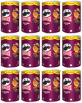 12 x Pringles Bbq - 70Gm