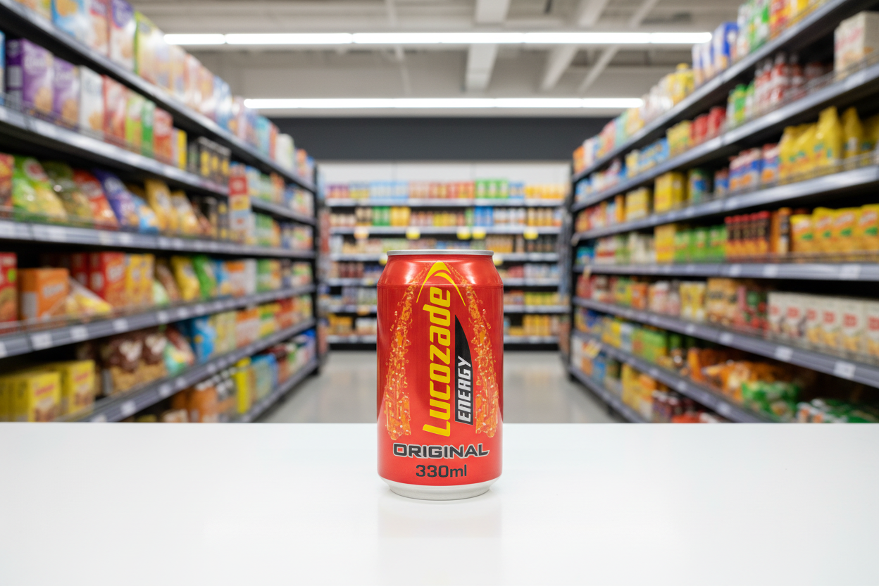 24 x Lucozade Energy Original Can 330Ml