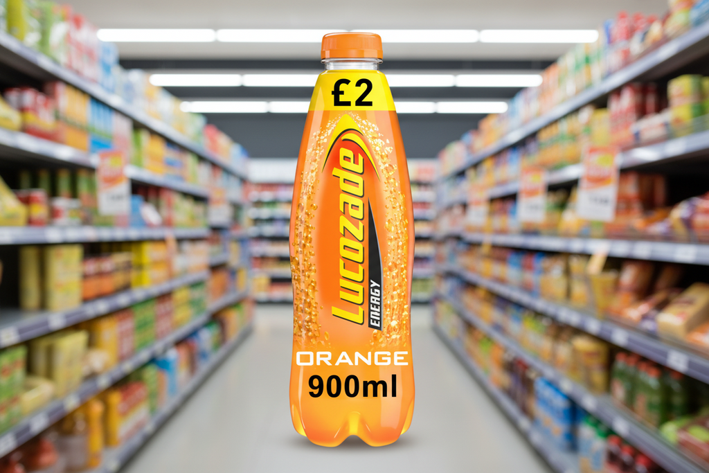 12 x Lucozade Energy Orange - 900Ml