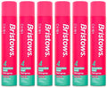6 x Bristows 4 Extra Firm Hold Hairspray 400Ml
