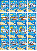 16 x Stop N Pop Microwave Popcorn Salted 3X85Gm