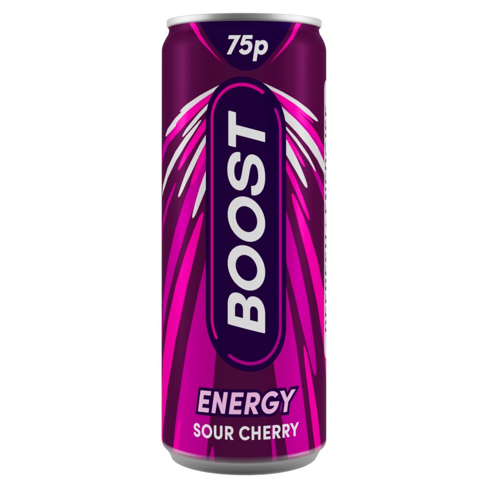 24 x Boost Energy Cherry Can - 250ML