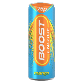 24 x Boost Energy Mango Can  - 250Ml