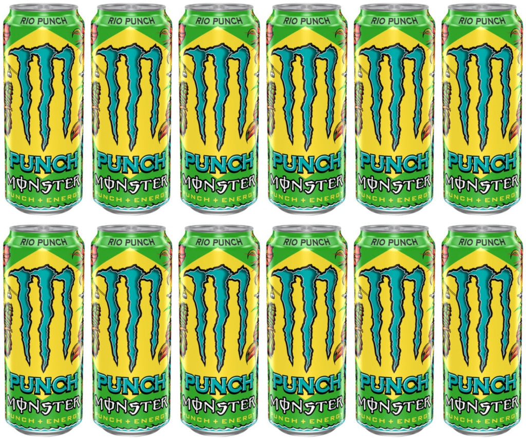 12 x Monster Rio Punch 500Ml