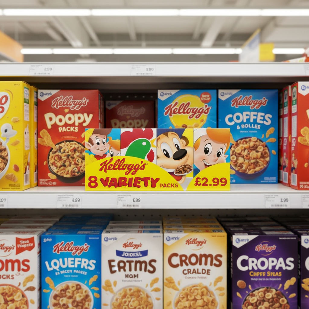 6 x Kelloggs Variety  Pack - 196G