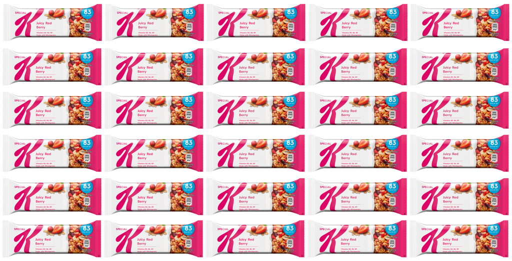 30 x Special K Red Berries Bar - 21.5Gm
