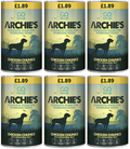 6 x Archies Working Dog Chicken - 1.2KG