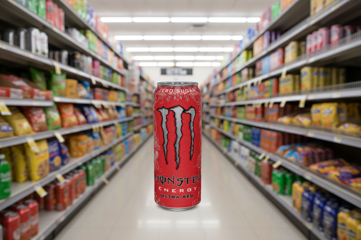 Ultra Red Monster Energy 500Ml