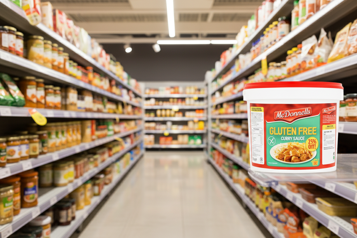 Mcdonnells Gluten Free Curry Sauce 3.75Kg