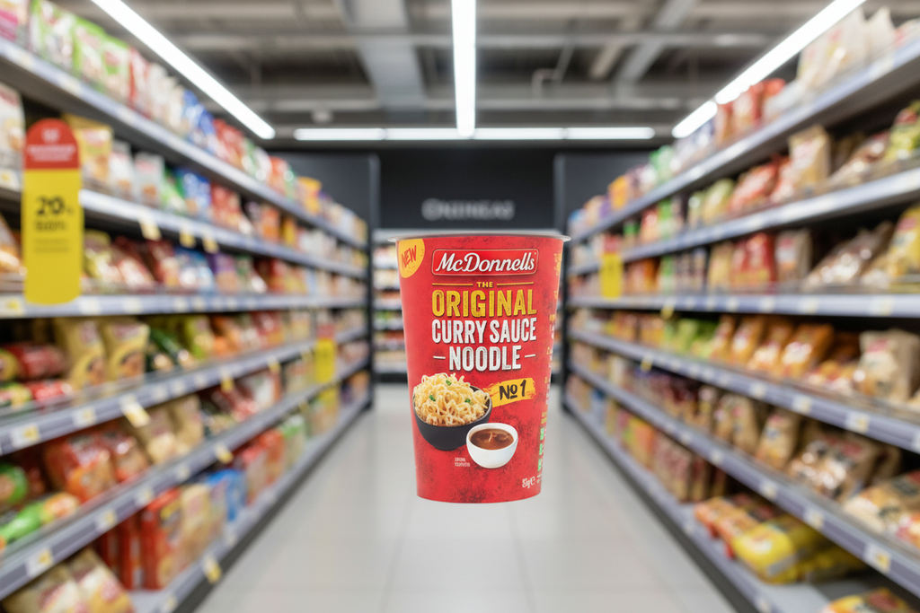 8 x Mcdonnells Original Curry Pot Noodle 85Gm