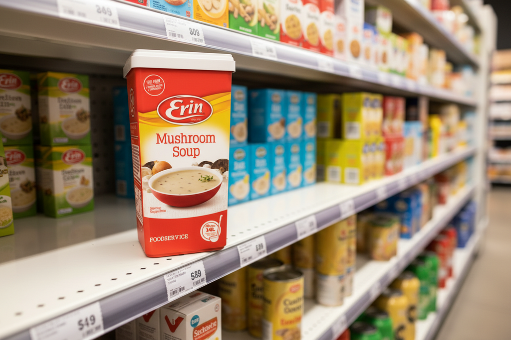 Erin Mushroom Soup 1.09Kg Catering