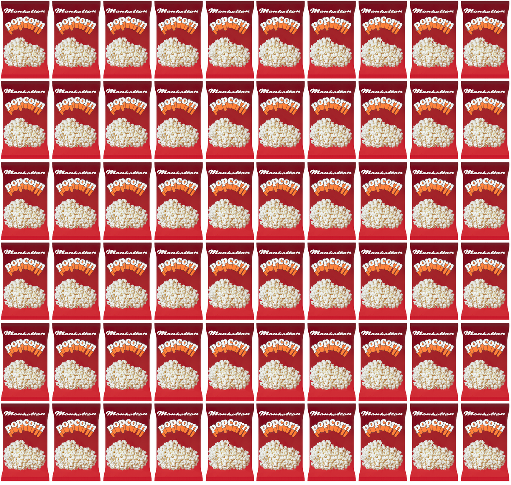 60 x Manhattan Popcorn Salted - 15Gm