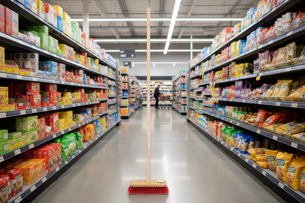 Dosco Junior Soft Plain Handled Broom