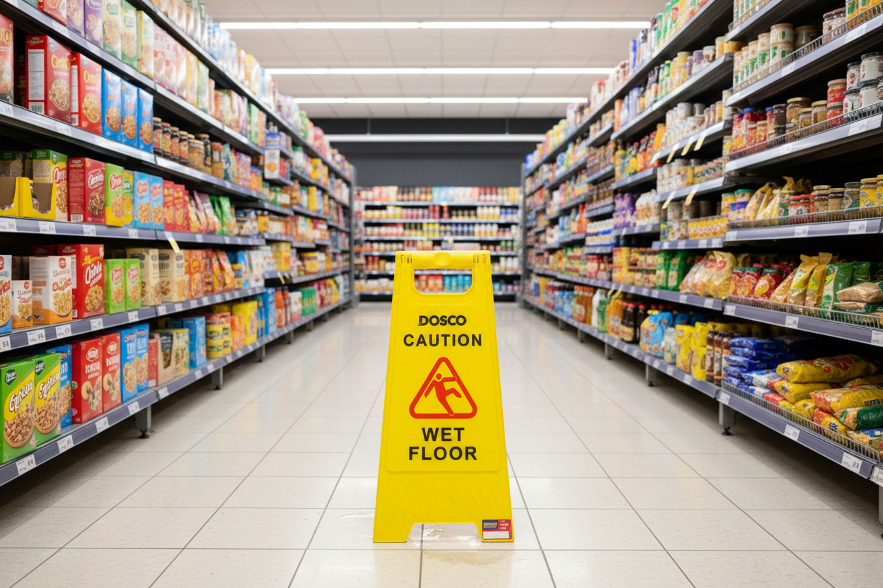 Dosco Wet Floor Sign