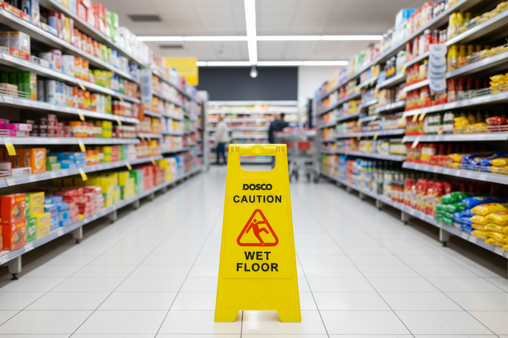 Dosco Wet Floor Sign