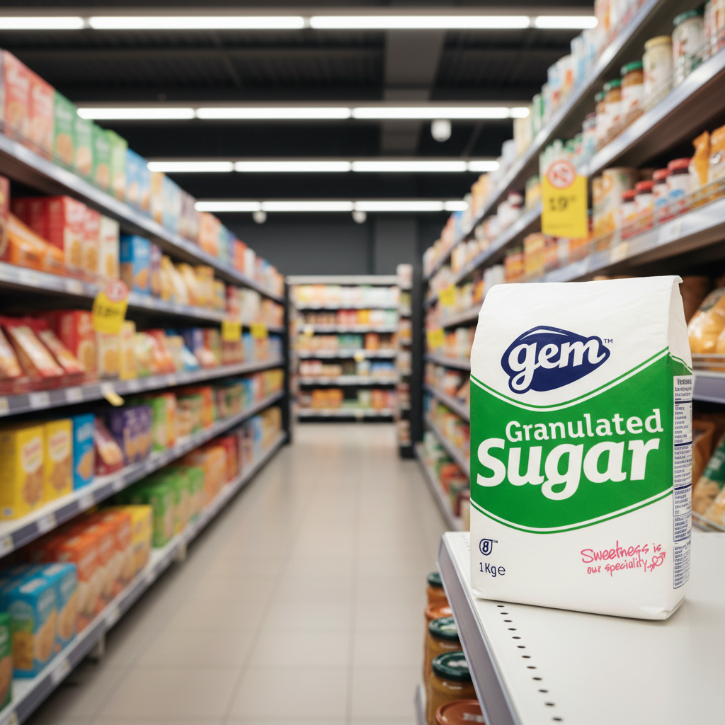 Gem Granulated Sugar 10Kg
